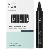 Shots Solution Ventre Plat D-Lab Nutricosmetics 7 jours