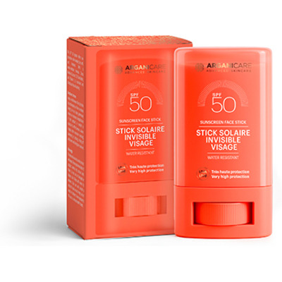 Stick solaire visage SPF50 Arganicare
