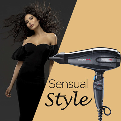 Sèche-cheveux Caruso-HQ 2400W BAB6970IE Noir Babyliss Pro