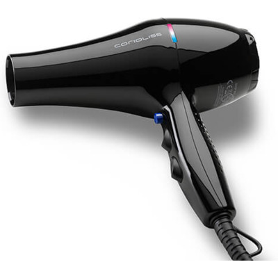Sèche-cheveux Flow Power Gloss Black Corioliss