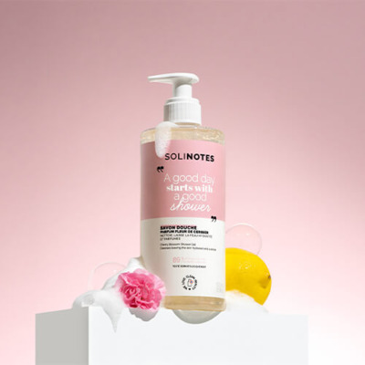 Savon Douche Purifiant Fleur De Cerisier Solinotes 500ml