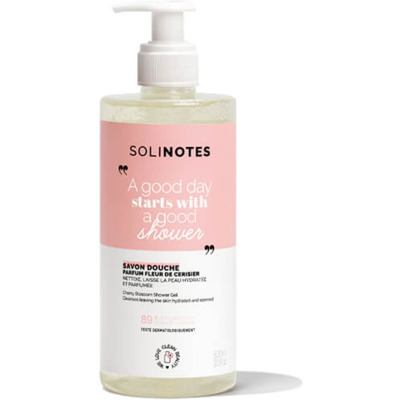 Savon Douche Purifiant Fleur De Cerisier Solinotes 500ml