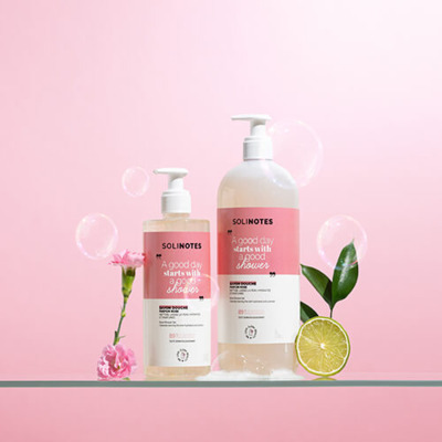 Savon Douche Harmonisant Rose Solinotes 500ml