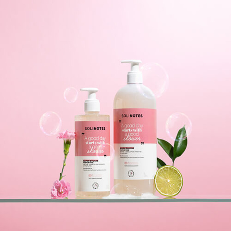 Savon Douche Harmonisant Rose Solinotes 500ml