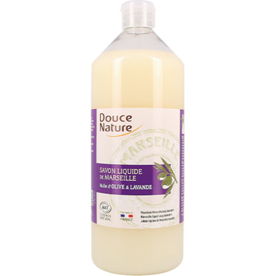 Savon de Marseille Liquide Lavande Douce Nature 1000ml