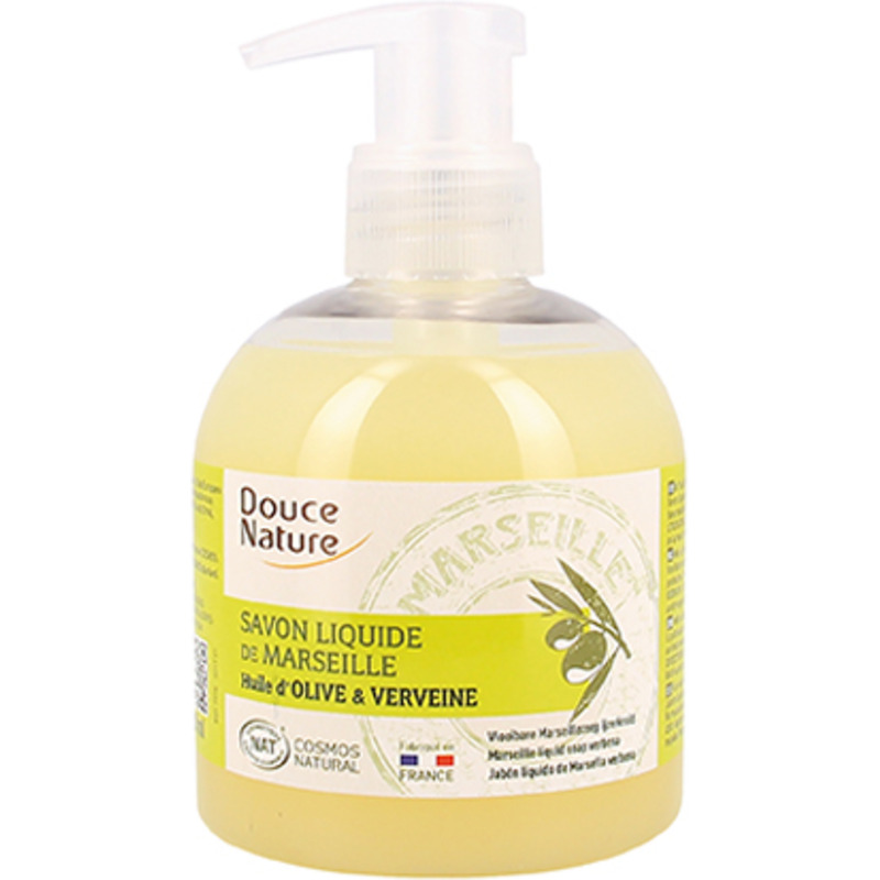 Savon de Marseille Liquide Verveine Douce Nature 300ml