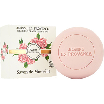 Savon Solide Rose Envoûtante Jeanne en Provence