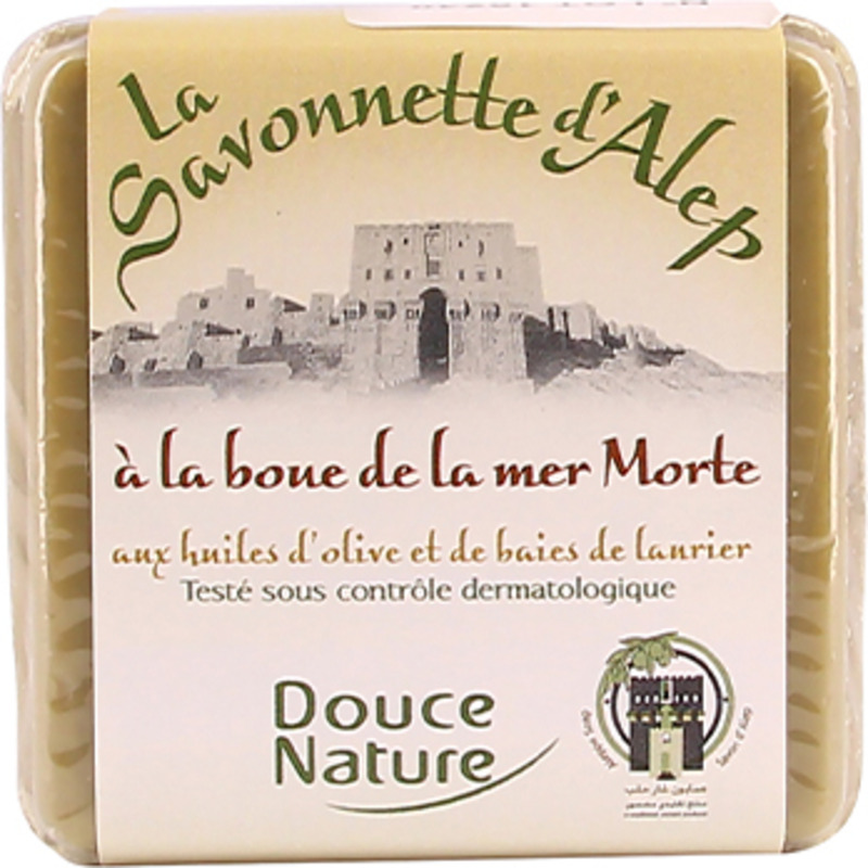 La Savonnette d'Alep Boue de la Mer Morte Douce Nature 100g