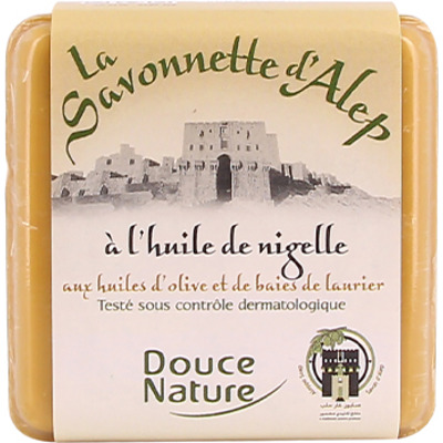 La Savonnette d'Alep Huile de Nigelle Douce Nature 100g