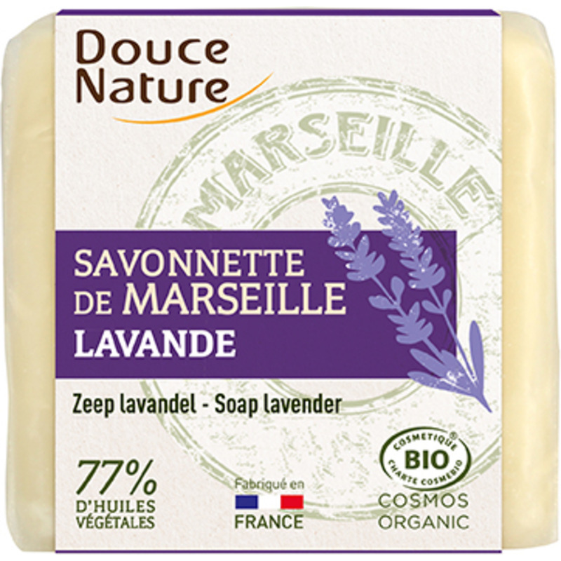 Savonnette de Marseille Lavande Douce Nature 100g