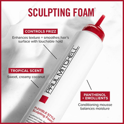 Mousse Sculpting Foam Flexible Style Paul Mitchell