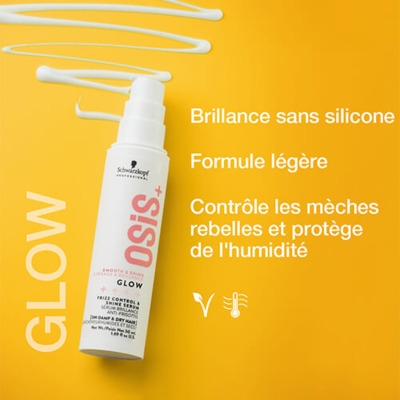 Sérum Brillance Anti-frisottis Glow OSIS+ Schwarzkopf Pro