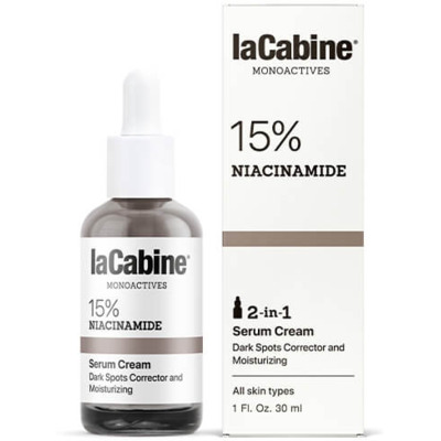 Sérum Crème 15% Niacinamide Monoactives La Cabine 30ml