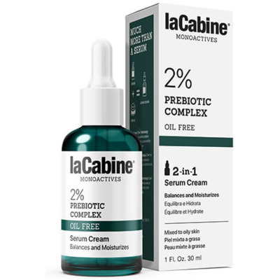 Sérum Crème 2% Complexe Prébiotique Monoactives La Cabine 30ml