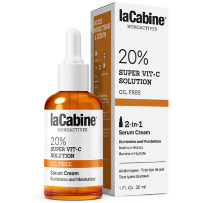Sérum Crème 20% Super Vit-C Monoactives La Cabine 30ml