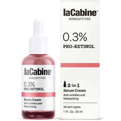 Sérum Crème 0.3% Pro-Rétinol Monoactives La Cabine 30ml