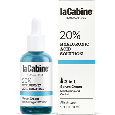 Sérum Crème 20% Acide Hyaluronique Monoactives La Cabine 30ml