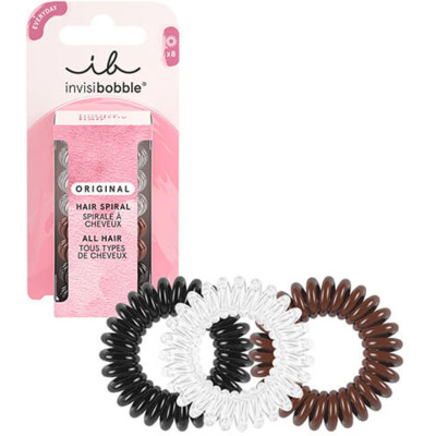 Set Elastiques The Hair Necessities Original Invisibobble x8