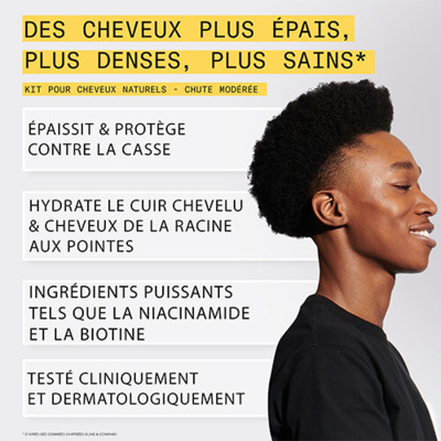 Shampoing System 1 Chute Modérée Cheveux Naturels Nioxin 300ml