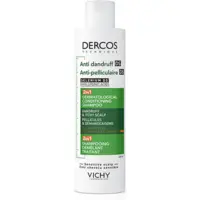 Shampooing Antipelliculaire 2-en-1 Démêlant Traitant Dercos Vichy 200ml