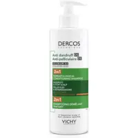 Shampooing Antipelliculaire 2-en-1 Démêlant Traitant Dercos Vichy 390ml