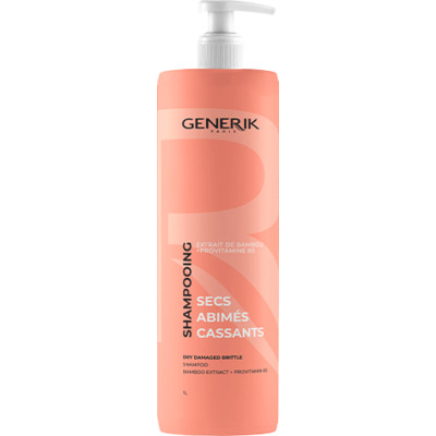 Shampoing Cheveux Secs Abîmés Cassants Generik 1L