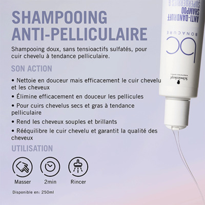 Shampooing Antipelliculaire BC Scalp Schwarzkopf Pro 250ml