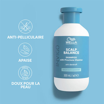Shampooing Anti-pelliculaire Invigo Scalp Balance Wella 300ml