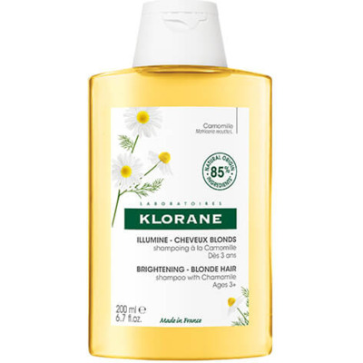 Shampooing Illuminateur Camomille Bio Klorane 200ml