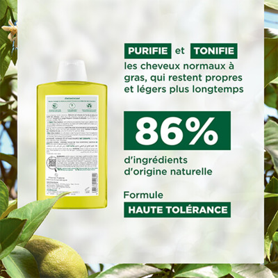 Shampooing Légèreté Cédrat Klorane 200ml