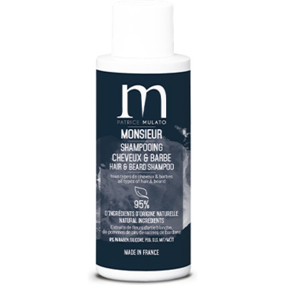 Shampooing Barbe & Cheveux Monsieur Mulato 50ml