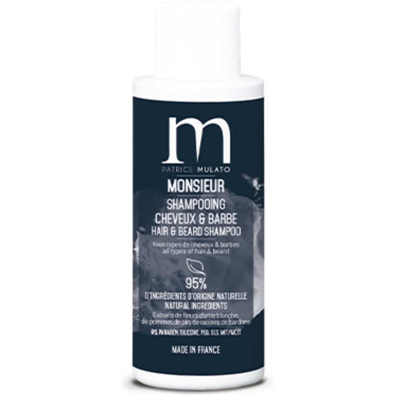 Shampooing Barbe & Cheveux Monsieur Mulato 50ml