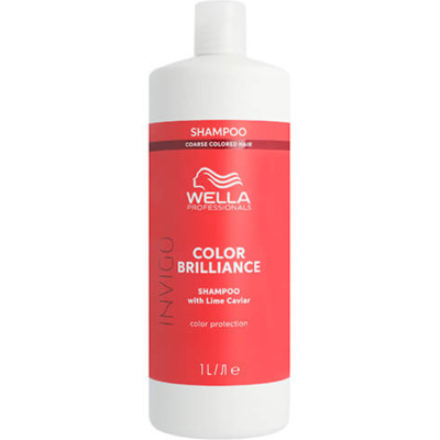 Shampooing Cheveux Epais Invigo Color Brilliance Wella 1L