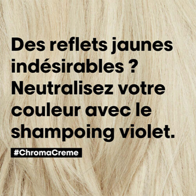 Shampooing Violet Neutralisant Chroma Crème 300ml
