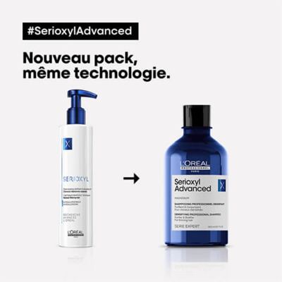 Shampooing Densifiant Serioxyl Advanced L'Oréal Pro 500ml