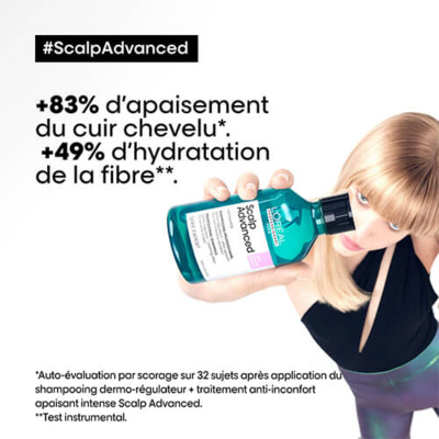Shampooing Dermo-régulateur Apaisant Scalp Advanced L'Oréal Pro 300ml