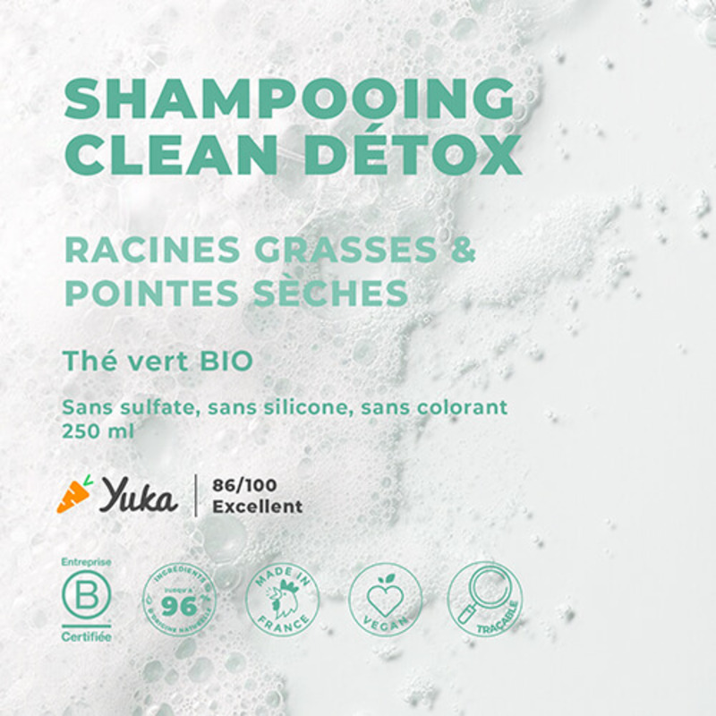 Shampooing Clean Detox Thé Vert Energie Fruit