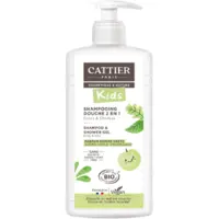 Shampooing Douche 2 en 1 Kids Pomme Verte Bio Cattier 500ml