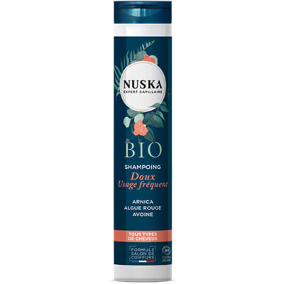 Shampooing Bio Doux Usage Fréquent Nuska