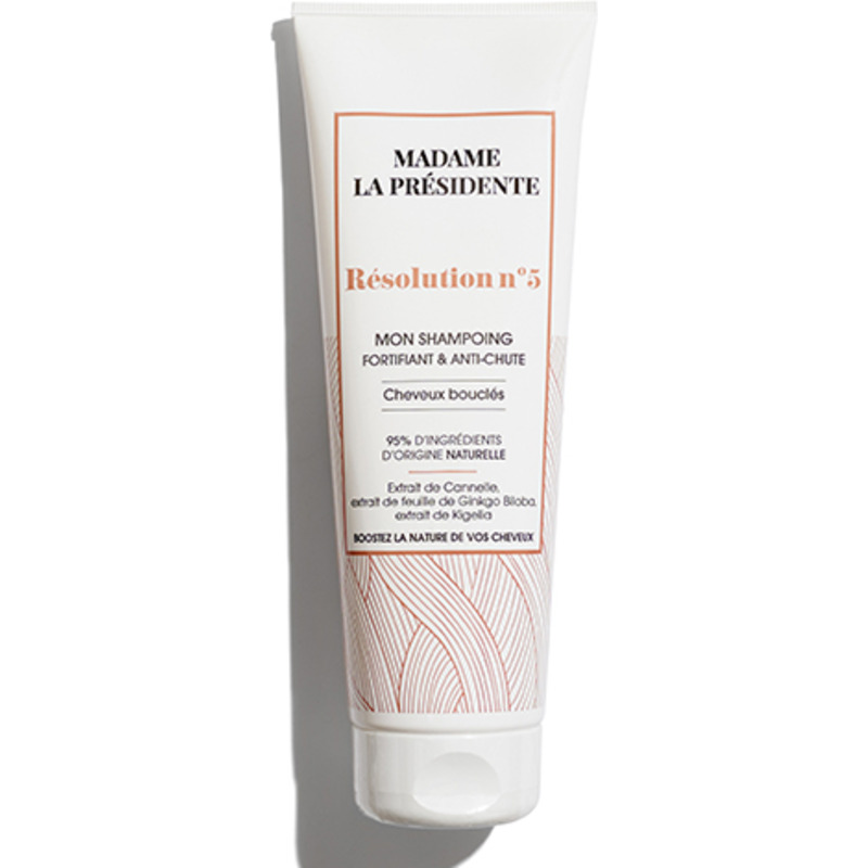 Shampooing Anti-chute Cheveux Bouclés Résolution n°5 Madame La Présidente