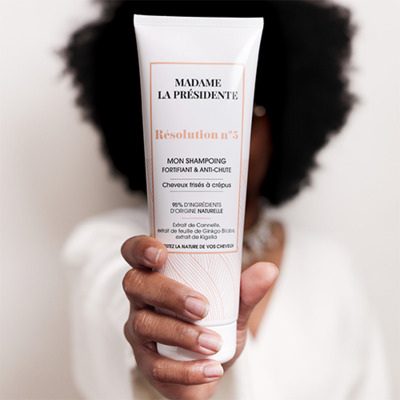 Shampooing Anti-chute Cheveux Frisés à Crépus Résolution n°5 Madame La Présidente
