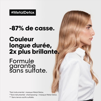 Shampooing Crème Lavante Anti-Métal Métal Détox L'Oréal Pro 500ml