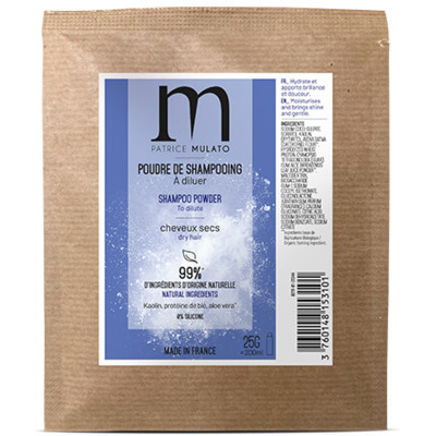 Poudre de Shampooing Cheveux Secs Mulato