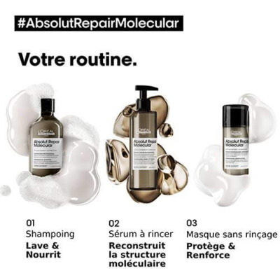 Shampooing Absolut Repair Molecular L'Oréal Pro 500ml