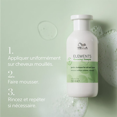 Shampooing Régénérant Elements Wella 250ml