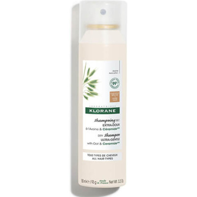 Shampooing Sec Teinté Avoine & Céramide Cheveux Châtains Klorane 150ml
