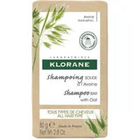 Shampooing Solide Extra-Doux Avoine Klorane 80g