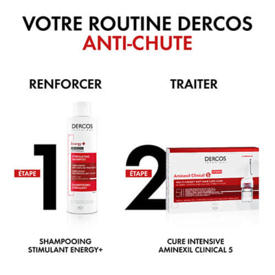 Shampooing Energisant Stimulant Anti-chute Energy+ Vichy Dercos 200ml