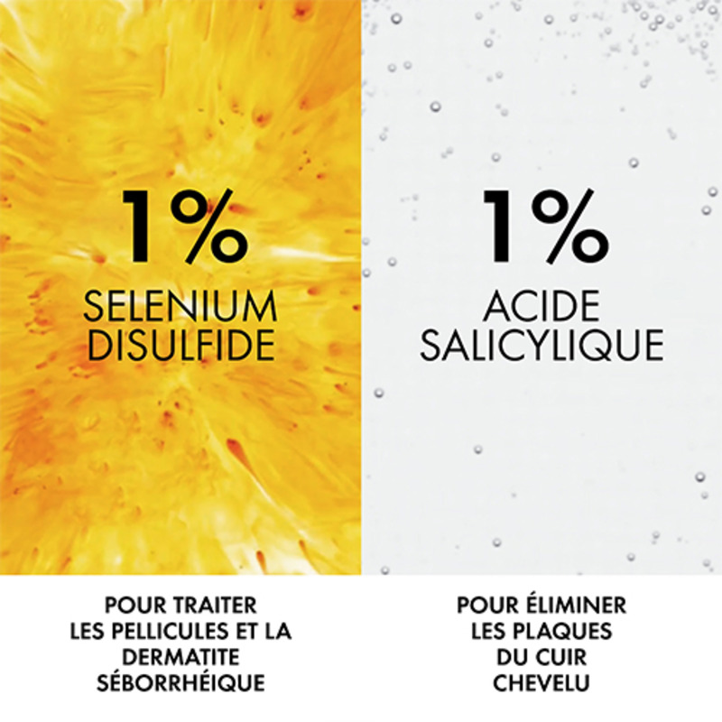 Shampooing Antipelliculaire Traitant Cheveux Secs Dercos Vichy 390ml