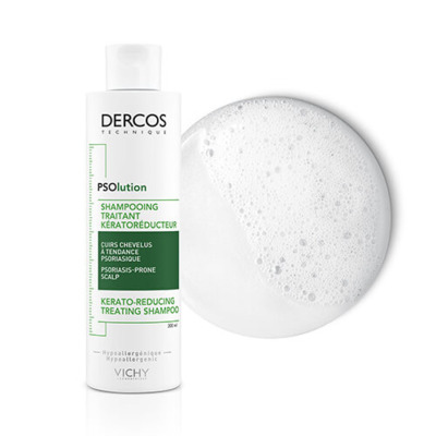 Shampooing Traitant Kératoréducteur PSOlution Dercos